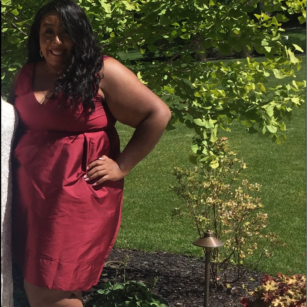 Burgundy Special occasion dress